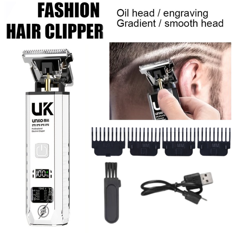 Men'S Grooming Guide - Elektrischer Haarschneider für Männer Kabelloser Bartschneider