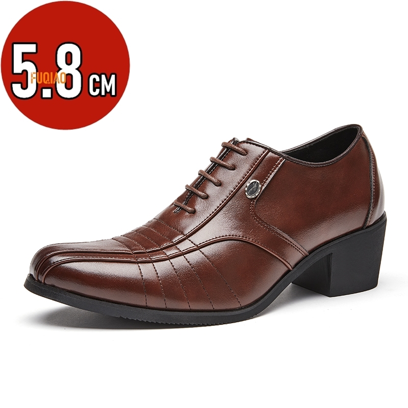 Men'S Grooming Oxford - Luxus High Heel männer Schuhe Mode