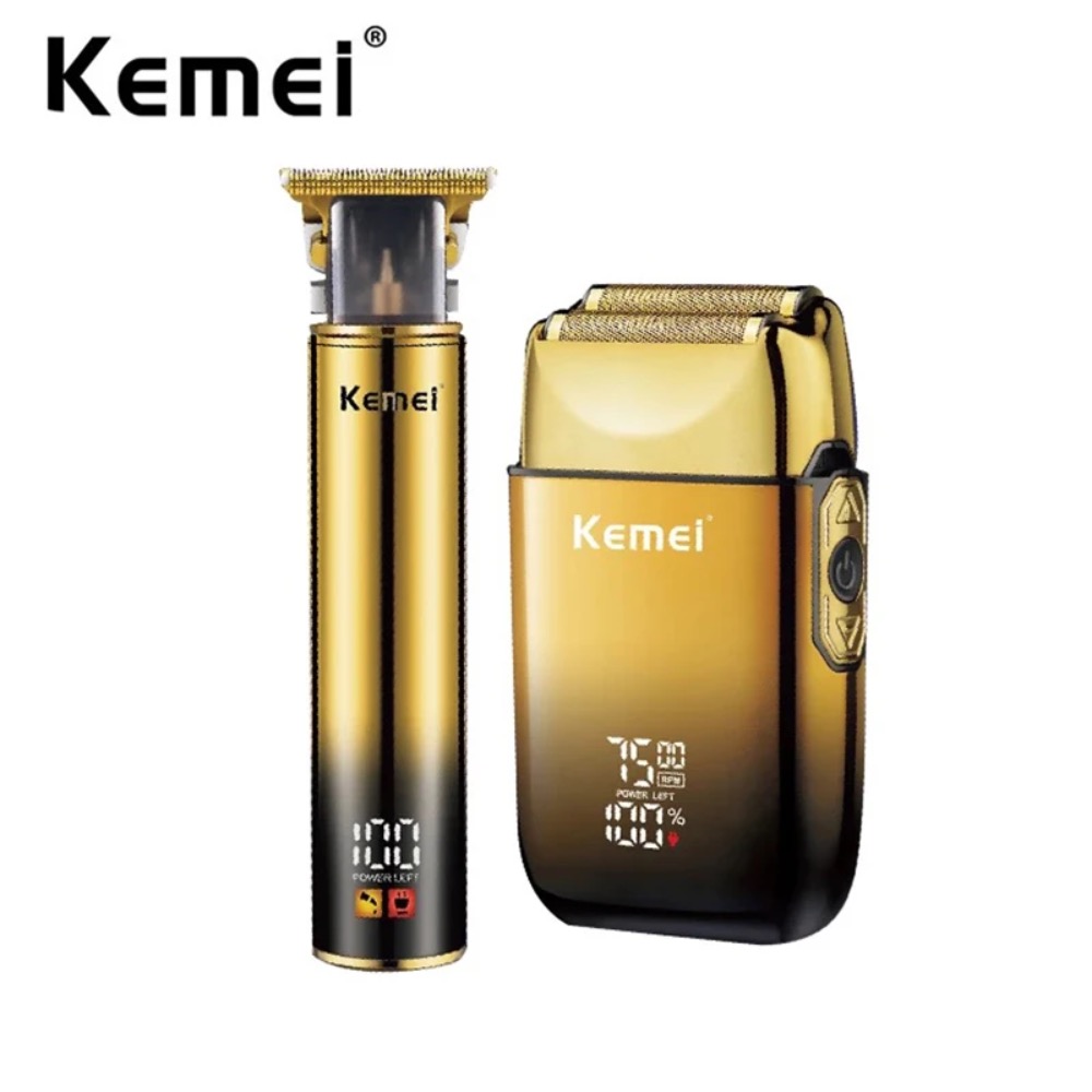 Men'S Grooming Razor - Kemei Haarschneider Elektrorasierer Folienrasierer Professioneller Bartschneider