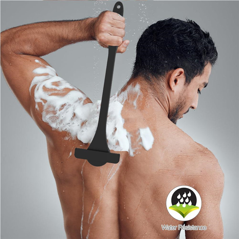 Flexibler Rückenrasierer mit l – Men'S Grooming Hair Removal Bewertung und Preis