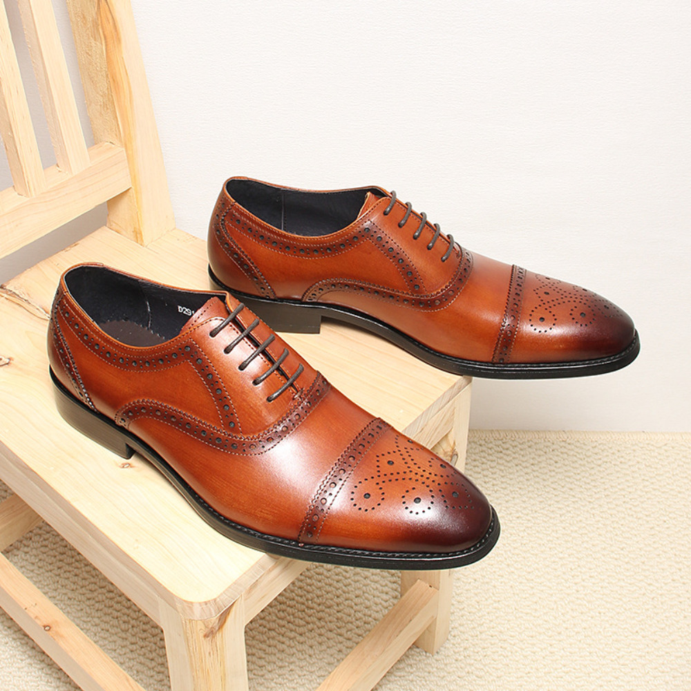 Handgefertigte Vollnarbenleder – Men'S Grooming Oxford Bewertung und Preis