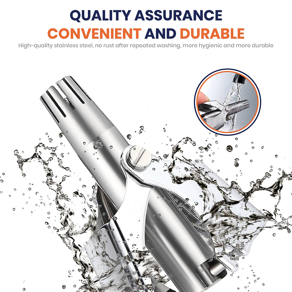 Tragbarer manueller Nasen- und – Men'S Grooming Hair Removal Bewertung und Preis
