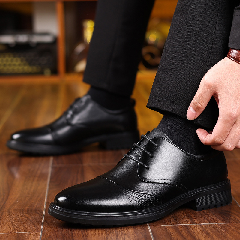 Herren-Oxfords aus schwarzem,  – Men'S Grooming Oxford Bewertung und Preis